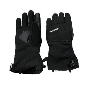 Head Black Unisex Ski Gloves Size Adult XS with Sensatec